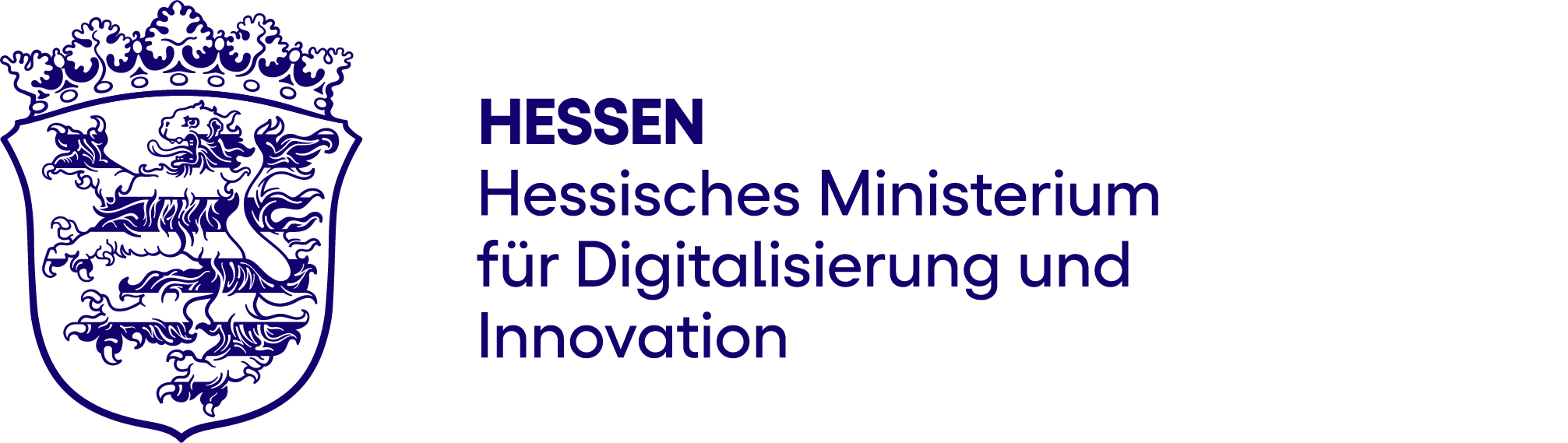 Logo Kombination: Ministerium für Digitalisierung und Innovation und Smarte Region